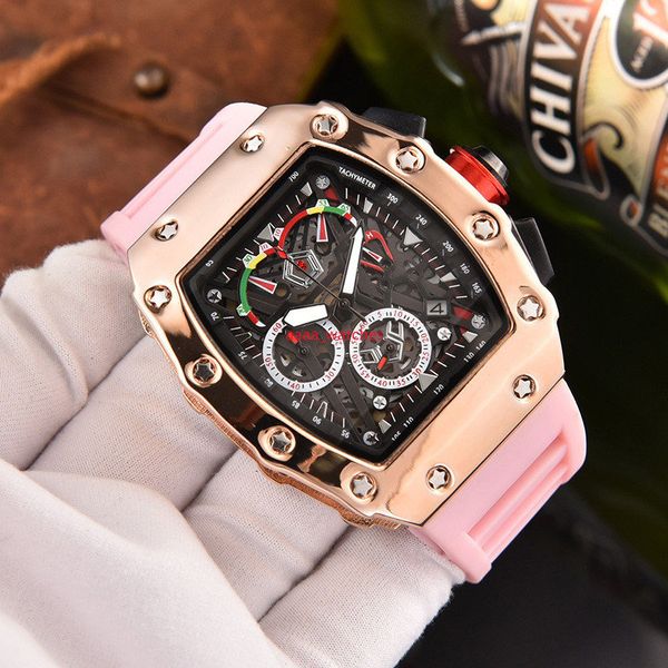 

business fashion multi-functional quartz movement small three-needle watch electroplated alloy bright shell wine barrel watch 138, Slivery;brown