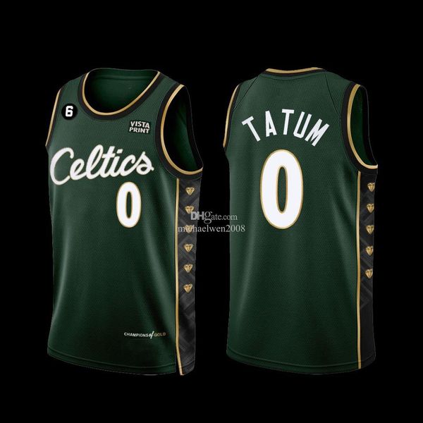 

jayson tatum jaylen brown basketball jerseys marcus smart kevin garnett paul pierce bostons celtices ray allen white 2022 2023 city shirt gr, Black;red