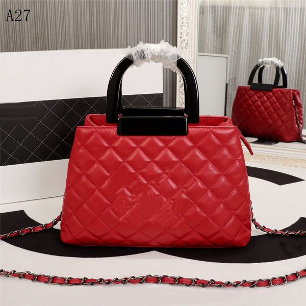 

handbag women's luxury designer sheepskin made shoulder bags classic solid color diamond diamond diamonds lattice fashions messenger ba