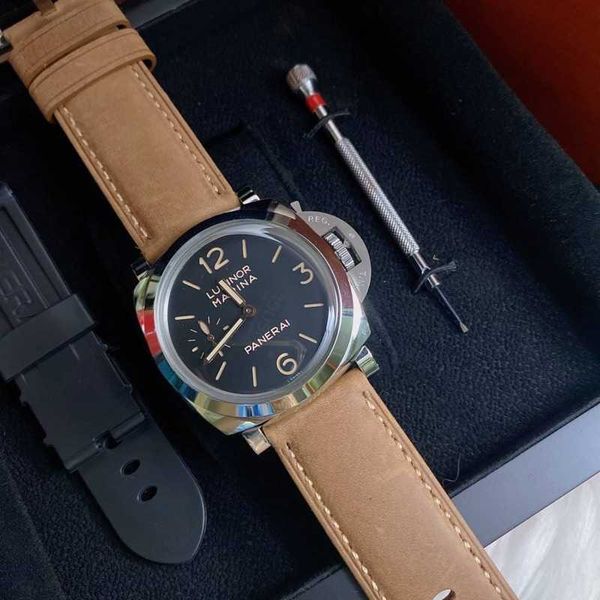 

luxury watches for mens mechanical watch paneraiss vip brand italy sport wristwatches zqj4, Slivery;brown