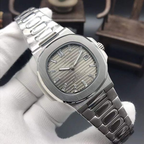 

watch for mens designer watches automatic mechanical watches diamond size 38mm leather stainless steel bracelet sapphire glass waterproof mo, Slivery;brown