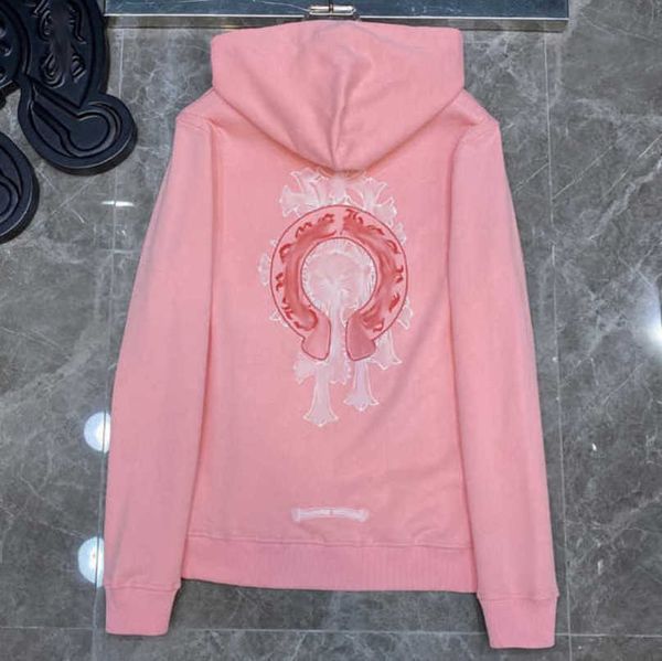 

fashion luxury mens sweatshirts designer women jackets hoodies sanskrit sweater zipper hooded cross pullover hoodie casual men coat sweatsh, Black
