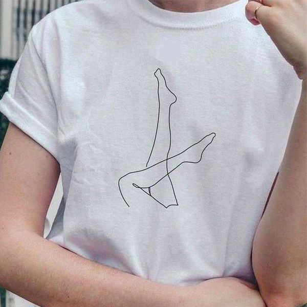 

graphic t-shirt aesthetic abstract camiseta mujer casual women t-shirts, White