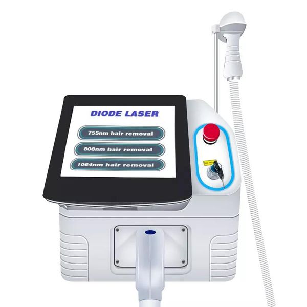 

portable diode laser hair removal 808nm laser skin tightening machine, Black