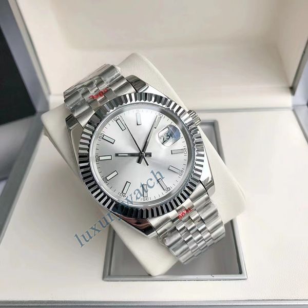 

mens watch and womens watches designers movement watches size 41mm 36mm 31mm 28mm stainless steel strap optional sapphire glass waterproof l, Slivery;brown