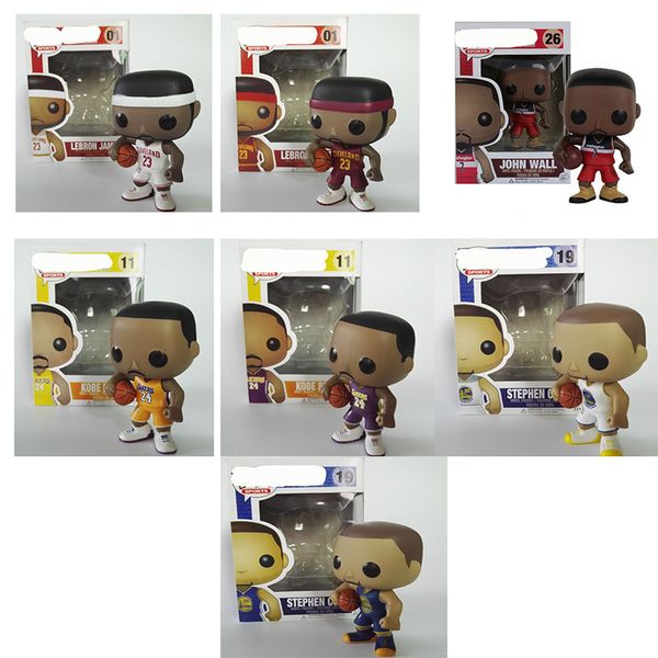 

new figures funko pop basketball star james kobe curry irving wall figure model
