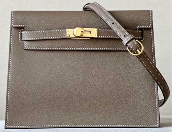 

22cm danse bag brand handbag luxury purse evercolor leather handmade quality many colors to choose wholesale price