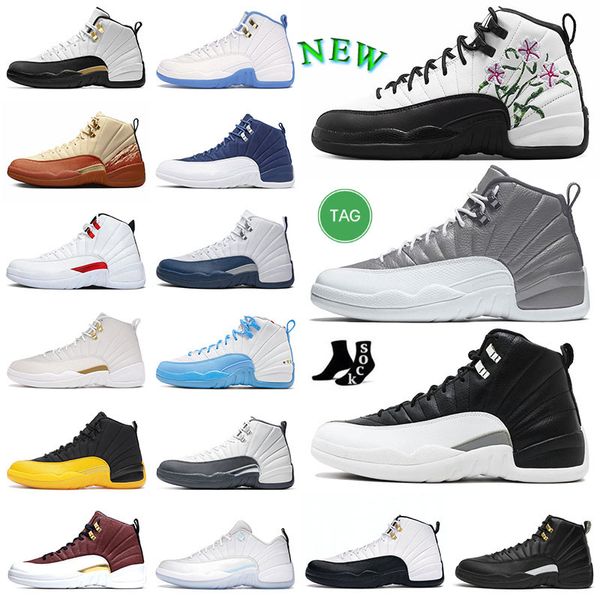 

gs floral eur36-47 basketball shoes jumpman 12s og mens womens us12 us13 outdoor sport original stealth hyper royal eastside golf flu game m