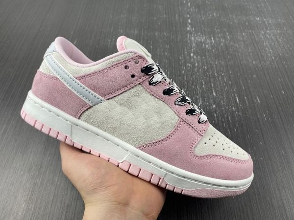 

shoes running sb dunks low skateboard appears in pink grey suede designer sports sneakers original