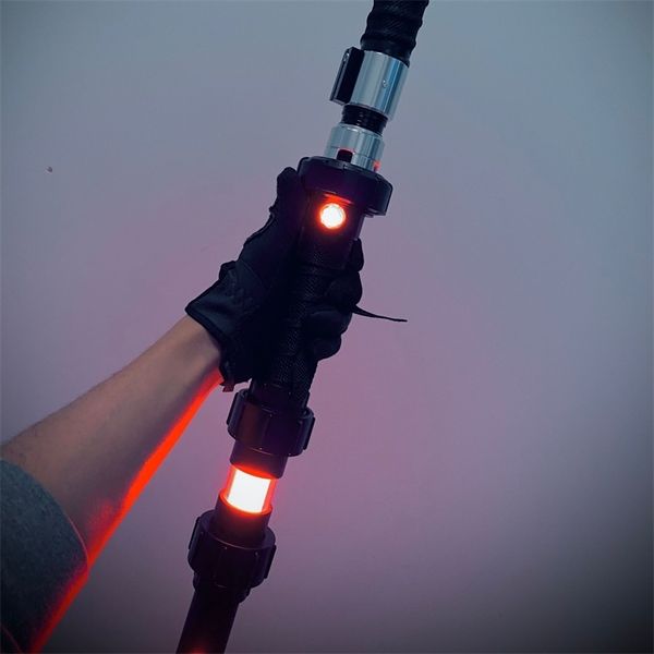

led light sticks lightsaber scabbard for 1inch blade laser sword openwork scabbard cool toys accessories 221031