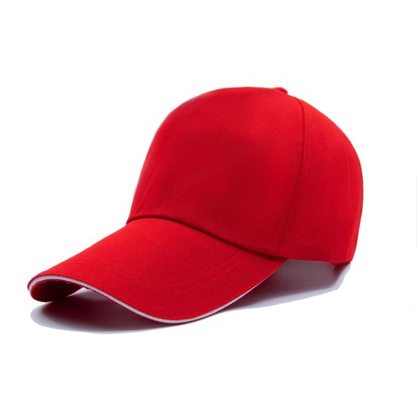 

red baseball cap basketball cap fashion men and women sun hat classic, Blue;gray