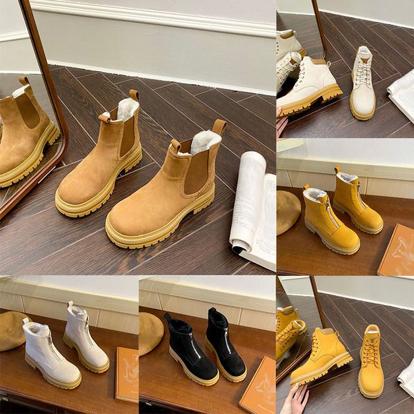 

women's fashion high-heeled casual shoes new classic design breathable lining wool booties jeans wear-resistant zipper, Black