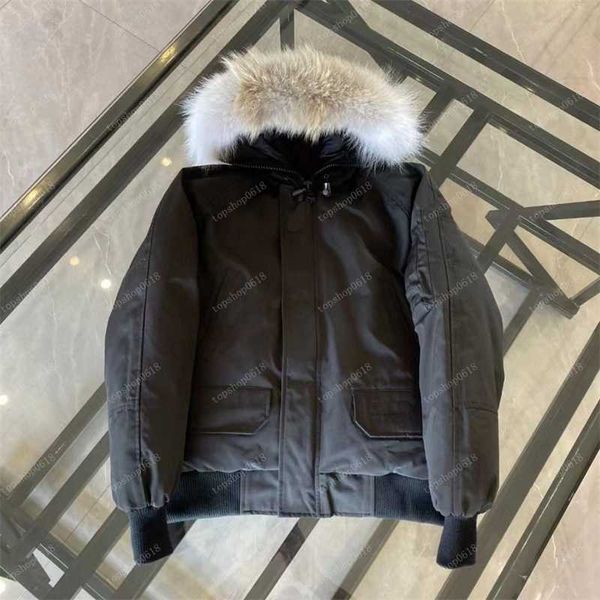 

mens stylist coat parka winter jacket fashion men women overcoat down outerwear causal hip hop streetwear size xs-2xl, Black