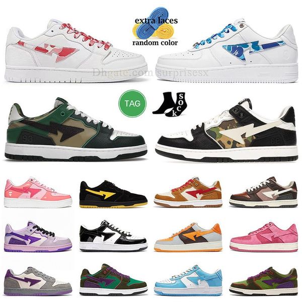 

casual running shoes mens womens platforms sneaker court purple white pine green camo blue unc reverse panda medium olive suede brown dark m