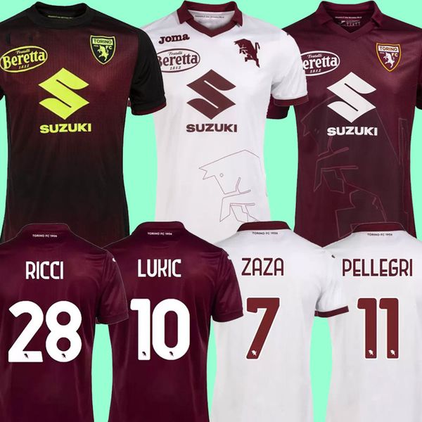 

2022 2023 torino maglia da calcio turin soccer jerseys izzo belotti falque nkoulou 2021 2022 jerseys maillot de football shirt thailand unif, Black;yellow