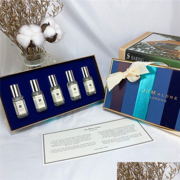 

car air freshener men womens car air freshener english pear blue per set 9mlx5pcs kit suit fragrance lady parfum flower and fruit la dhbba