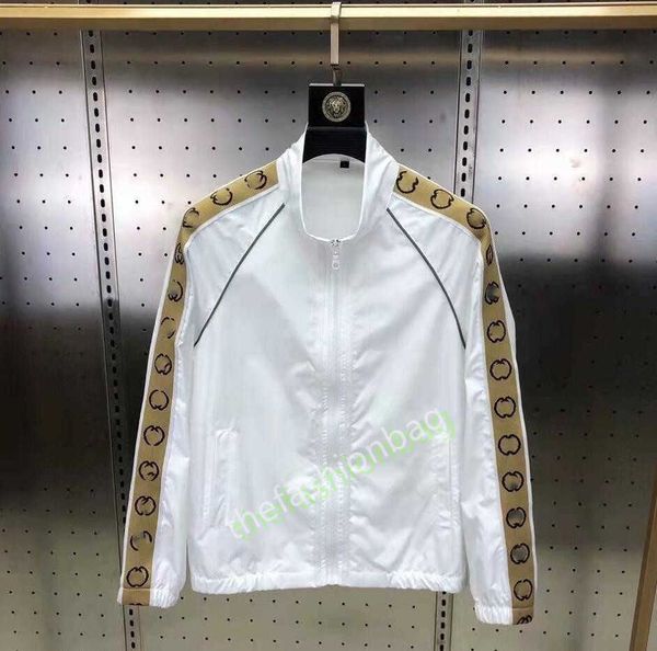 

luxurynew men's jackets logo print zip cardigan jackets fashion slim casual baseball uniforms bike m-5xl, Black;brown