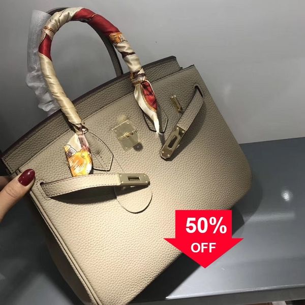 

designer herme handbags high end quality women's new style hand large capacity genuine pure leather brand platinum bag 3cm8