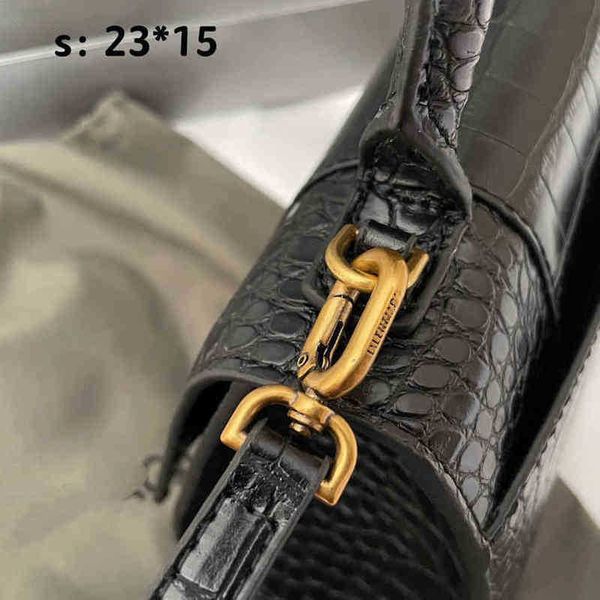 

designer luxury womens bag balencigas handbag b-shaped paris single shoulder messenger fashion square gift shoulder oblique span versatile h