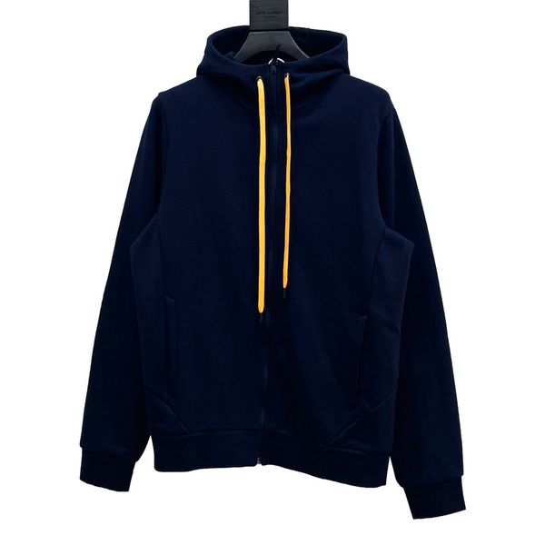 

2022 men's zipper hooded jacket outdoor sports casual shirt, Black;brown