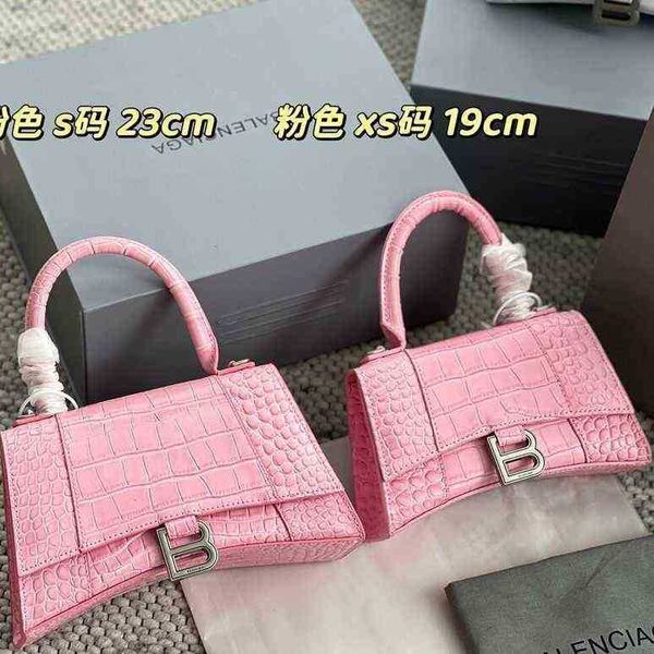 

designer luxury womens bag balencigas handbag b-shaped paris single shoulder messenger fashion square gift shoulder oblique span versatile h