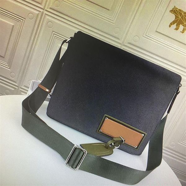 

fashion men's briefcase district classic luxury designer men outdoor travel casual shoulder bag medium messenger bags291t
