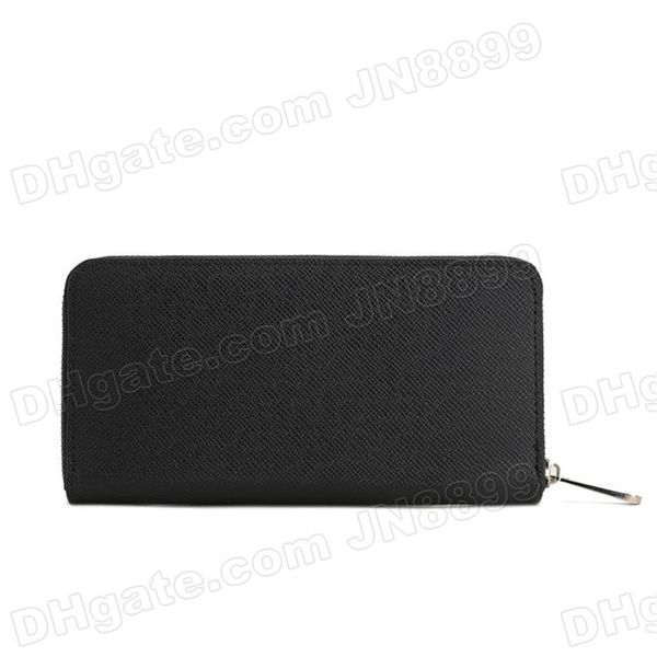

single zipper wallet the most stylish way to carry around money cards and coins men leather purse card holder women wall228r, Red;black