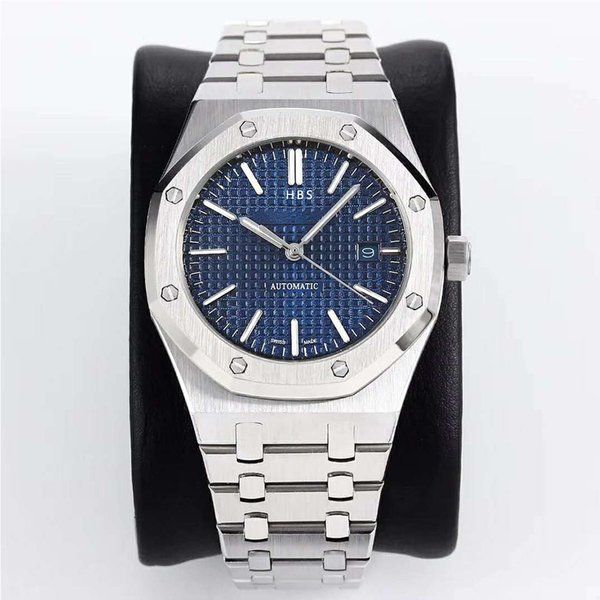 

aaa quality watch automatic watchs 41mm stainless steel luminous waterproof folding buckle men swiss movement watches classic watches montre, Slivery;brown