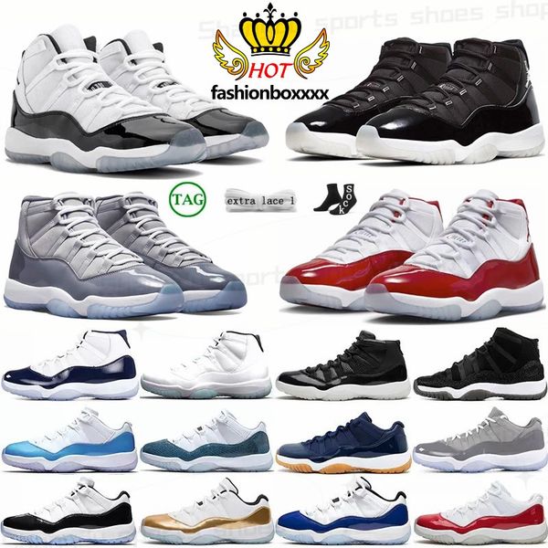 

jumpman 11s men women basketball shoes bred cherry cool grey 25th anniversary unc win like 82 96 72-10 gamma blue 11 concord sports trainers