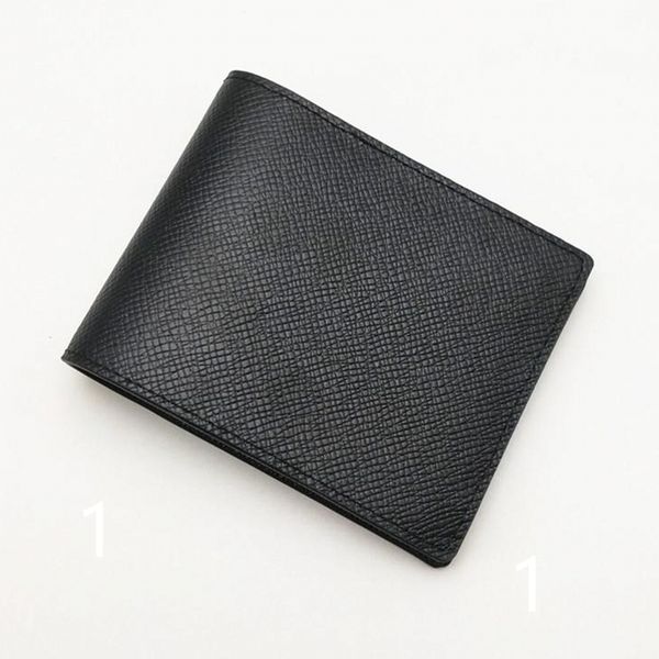 

fashion classic men's striped textured wallet multiple double fold short wallet with box money bag 2210018l, Brown;gray