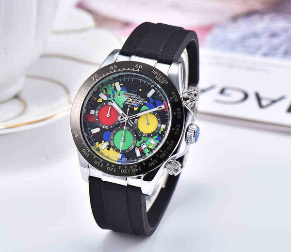 

watches wristwatch luxury designer fashion watch ditong calendar men's watch, Slivery;brown