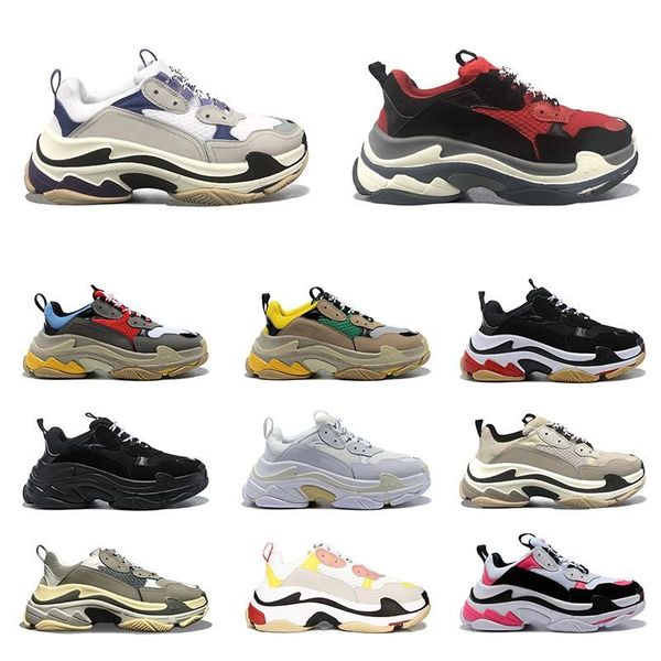 

boot new triple s platform paris 17fw outdoor sneaker for men women black red white green designer casual dad shoes tennis balencaigaity unw