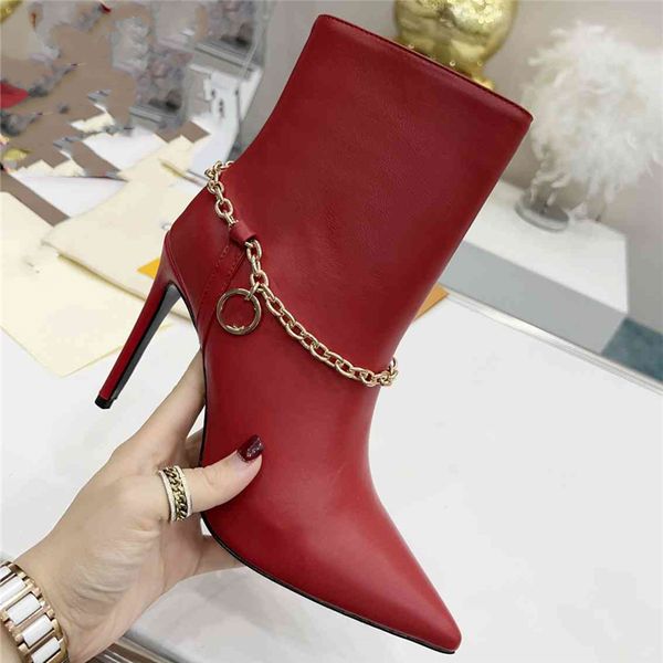 

fashion boots louiseity casual women luxury design winter warm heel snow leather thick soled sock boots viutonity 03-08, Black
