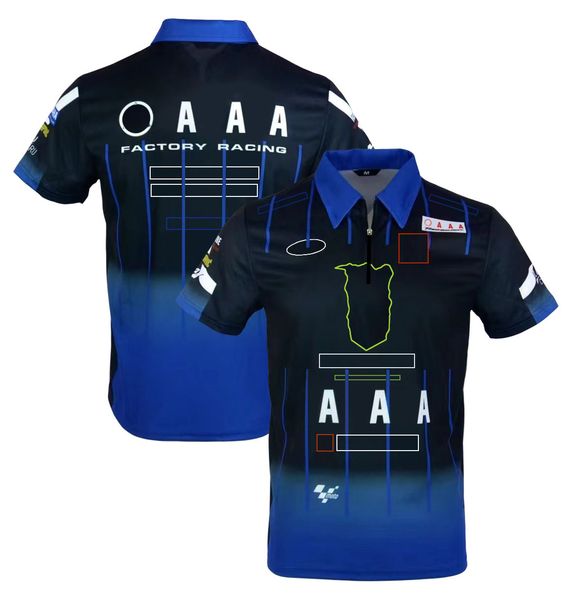 

summer cross-country motorcycle clothing racing lapel t-shirt men's and women's short sleeve quick-drying polo shirt