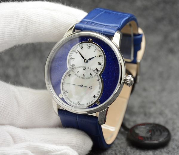 

mens watches 42mm automatic mechanical movement watch luminous sapphire waterproof sports self-wind fashion wristwatches montre de luxe desi, Slivery;brown