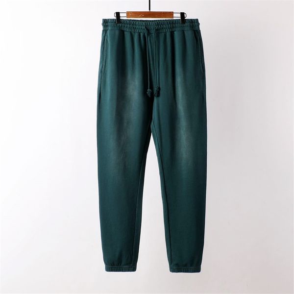 

Men's Pants Europe And America High Street Gradient Sports Pants Loose Drawstring Pant, Army green-si pants