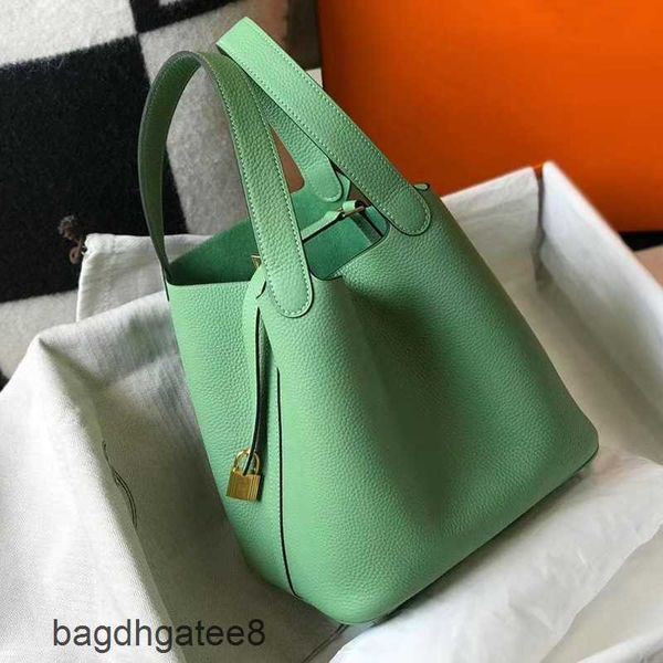 

fashion designer bag he bucket 2023 picotin locks tote scarf purse handbags bags pony handbag basket togo vegetable vmdn