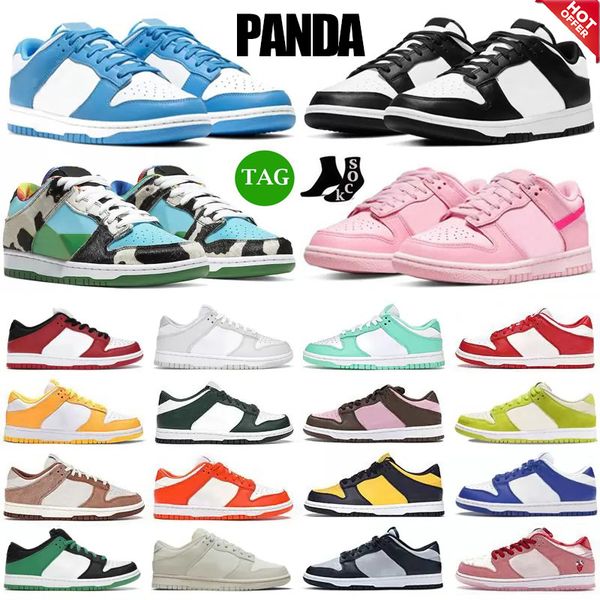 

designer panda dunks low casual shoes men women retro white black unc medium olive grey fog varsity green kentucky syracuse mens trainers sp