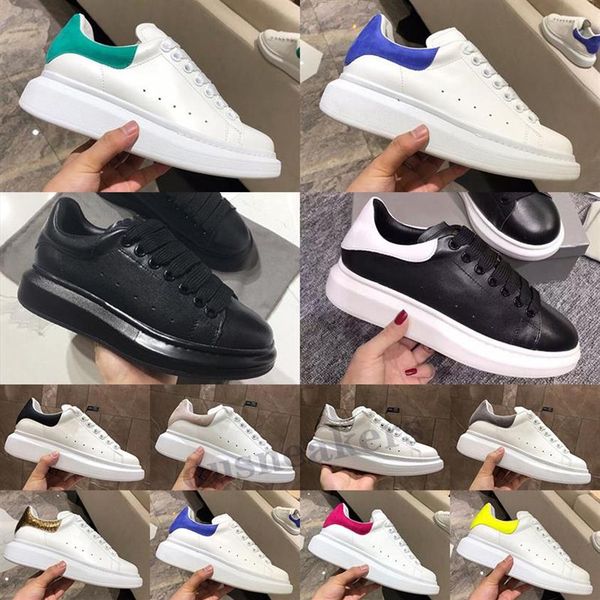 

designer white black shoe classic suede velvet leather men womens flats platform oversized sneaker shoes espadrille t211m