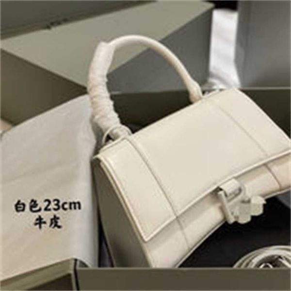 

layer balenciga cow 2022 leather super eye-friendly hourglass women's bag advanced sense one shoulder cross carrys