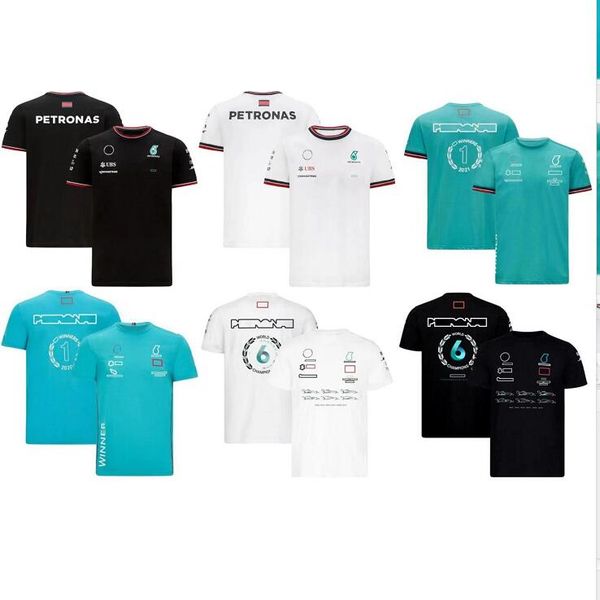 

f1 racing t-shirt 2022 summer team short sleeve shirt customized
