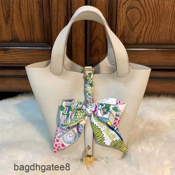 

fashion designer bag he pony 2023 picotin locks bucket tote purse handbags scarf bags handbag basket togo vegetable 7smdcvn d18z