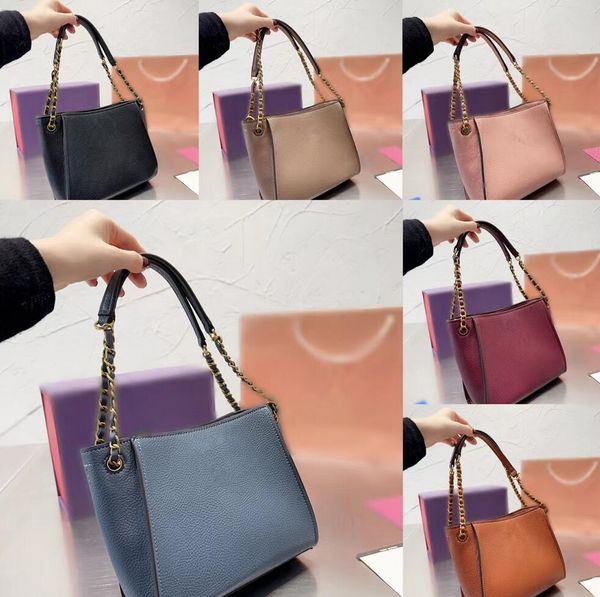 

luxury cattlehide chain shoulder bags designers bag leather women handbags fashion simple shopping bag totes designer brand crossbody handba