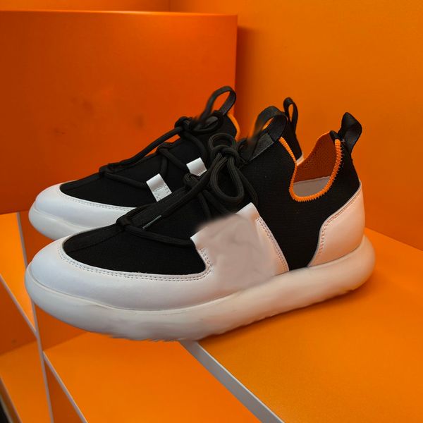 

2022 new men's fashion outsole light and comfortable breathable high-end casual shoes outdoor sports running, Black