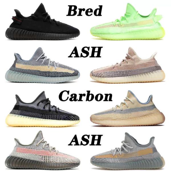 

yeezzy yezzzy boosts shoe 35 v2 5 7 kanyes yezzies''350 ash stone running shoes carbon israfil pearl men women linen bred cii, Black