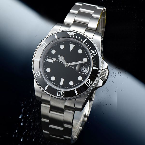 

luxury classic watch for men designer watchs mens watches mechanical automatic wristwatch fashion new diving wristwatches stainless steel st, Slivery;brown
