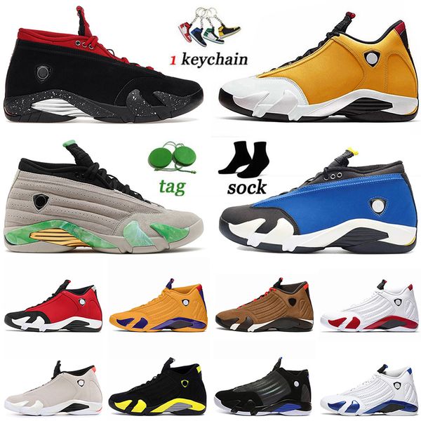 

aaa quality jumpman 14 14s xiv basketball shoes for mens designer j14 ginger black toe candy cane desert sand gym blue red laney sports snea