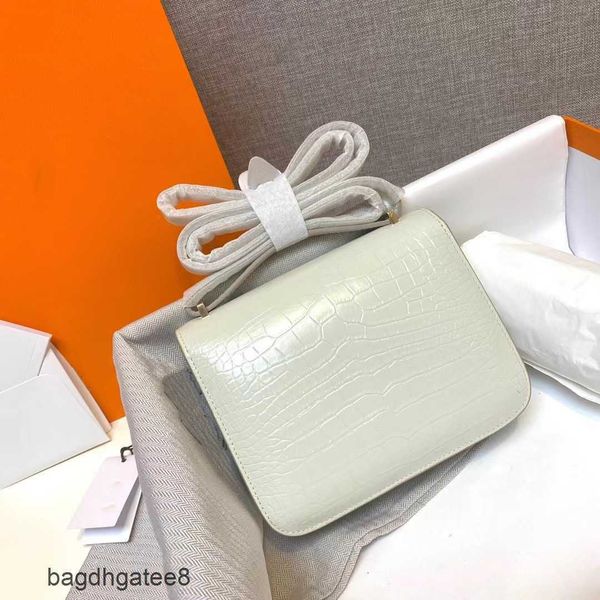 

hermee women's single bag 2023 bags small tofu box stewardess leather fashionable constances shoulder square designer style t8kt