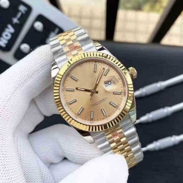 

log type water ghost fully automatic mechanical mens watch steel belt waterproof