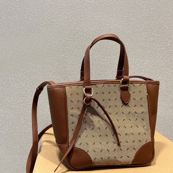 

tote beach bag women crossbody bag shoulder handbag purse canvas patchwork plain fashion letters leather trim large capacity pocket zipper h